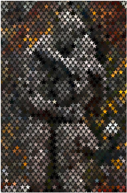 abstract romance minimal body language wall poster