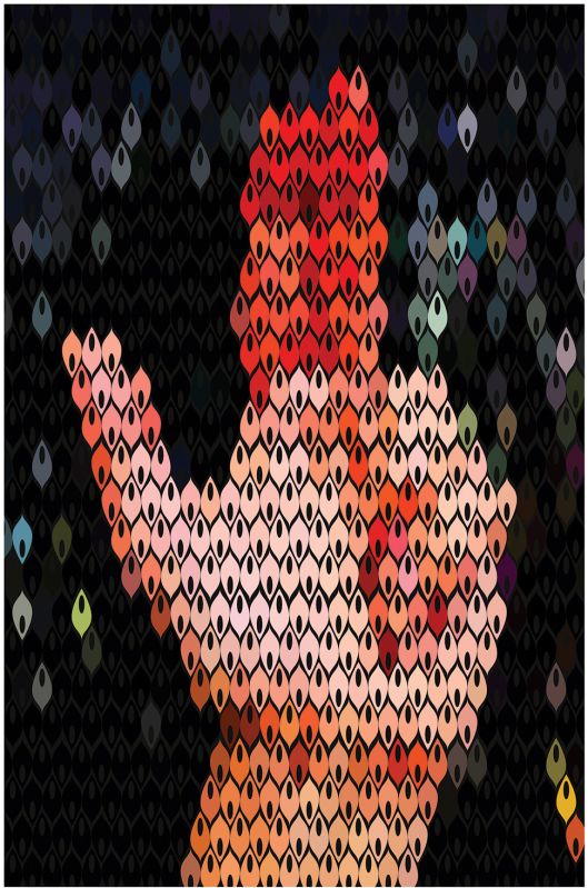 Ethereal Embrace Print – Romantic Room Accent