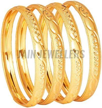 22kt Gold Daily Wear Bangles