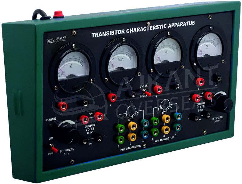 Transistor Characteristics Apparatus- Ajkant Overseas