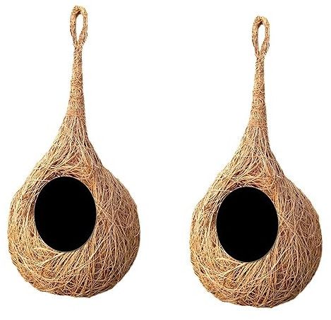 Bamboo Round Organic Bird Nest, Shape : Customized