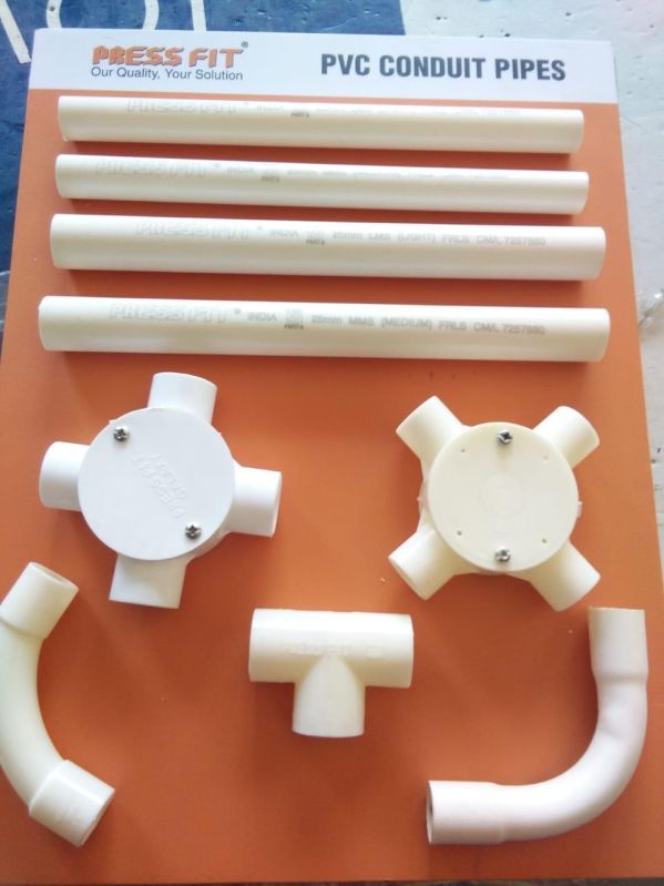 PVC Press Fit Electrical Pipe