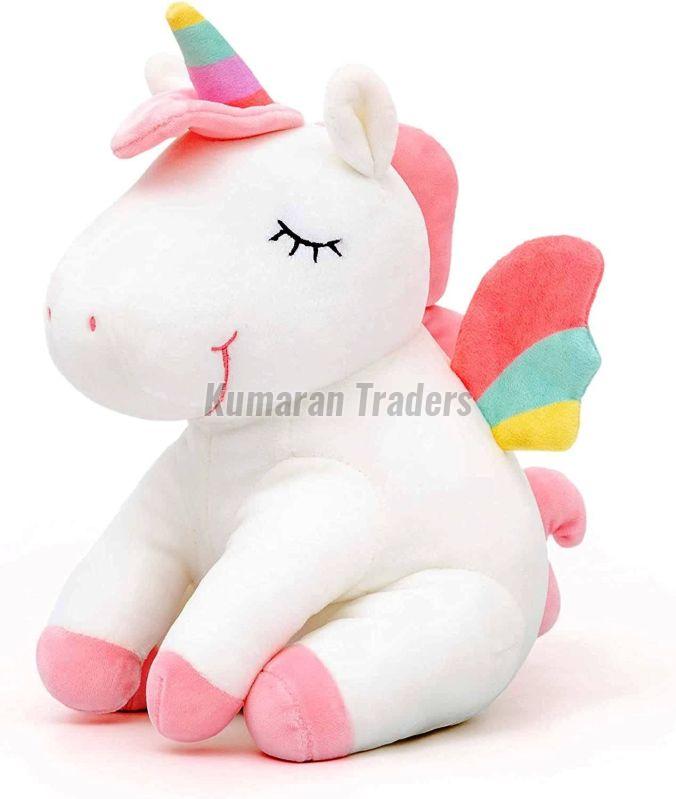 White Unicorn Soft Toy