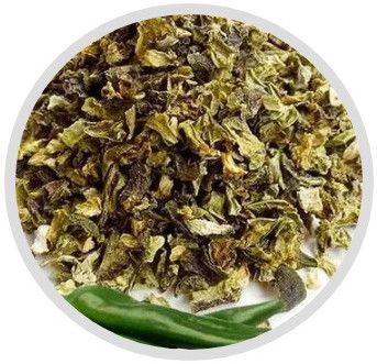 Dehydrated  Green Chilli Flakes