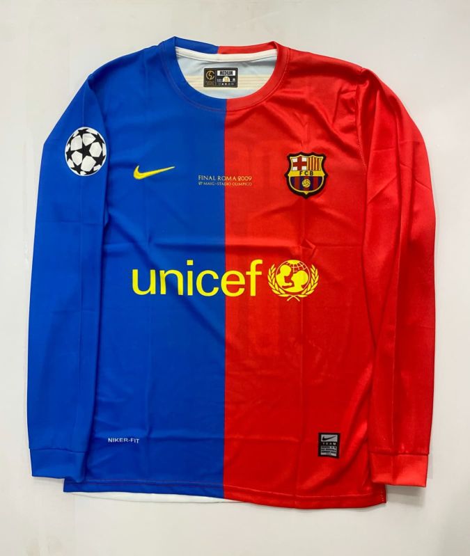 Barcelona 2009 Retro Messi Full Sleeve Jersey