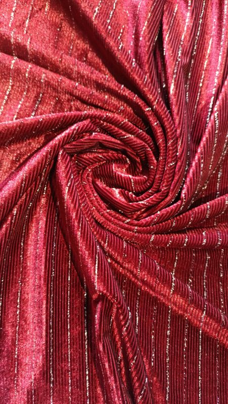 Lurex Velvet Fabric