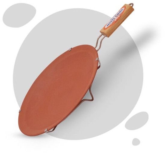 Clay Tawa With Handle 9 Inch