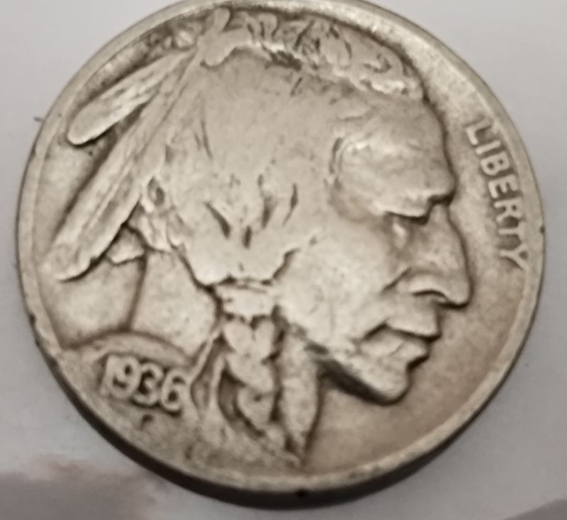 Usa 1936 5Cents Rare Coins