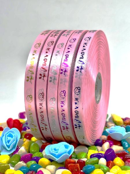 Satin Leaf Printing Ribbon