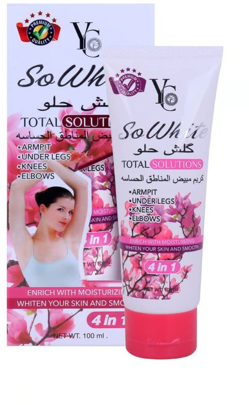 Yc So White Total Solutions 4 In 1 Whitening Cream