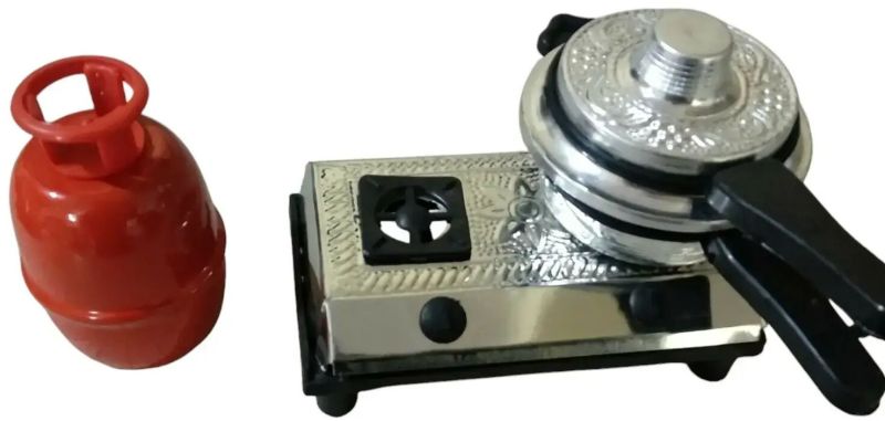Aluminium Stove Cooker Cylinder Toy Set OF 3 Pcs