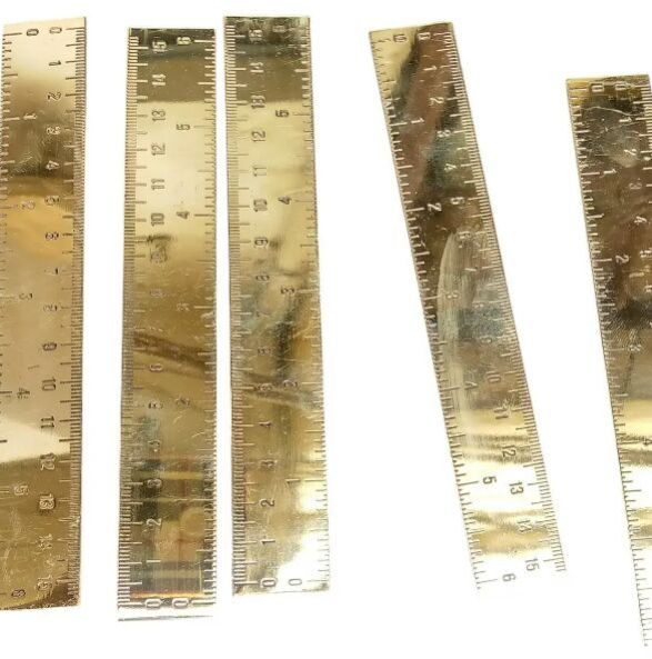 Brass Scale Bookmark