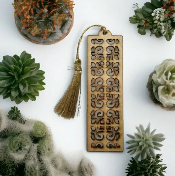 MDF Laser Cuting Bookmark