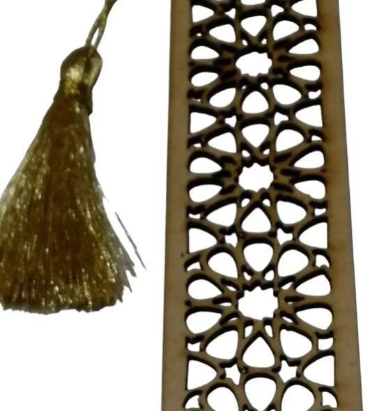 Minimalist MDF Laser Bookmark Style