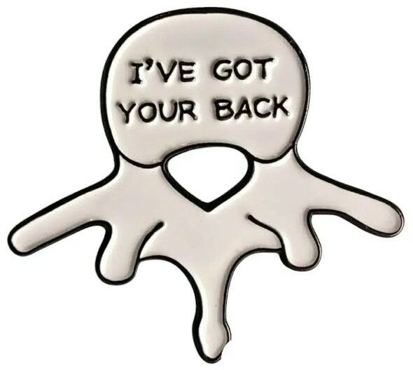 Virus Themed Doctor Lapel Pin