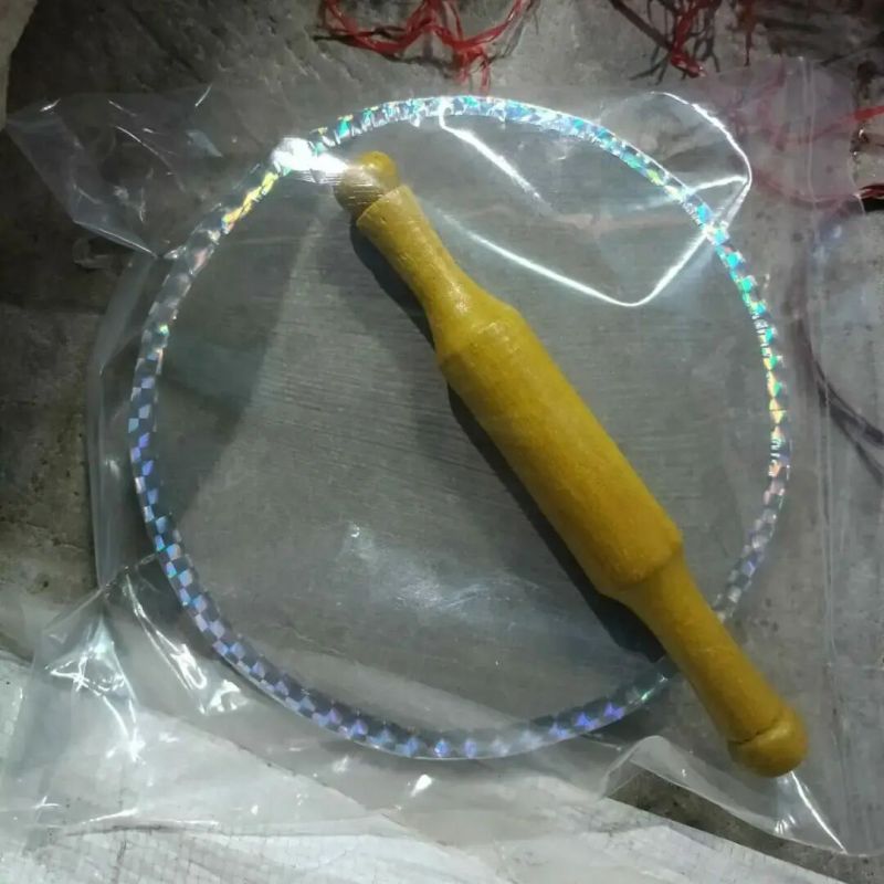 Wooden Rolling Board & Roller Kitchen Toys