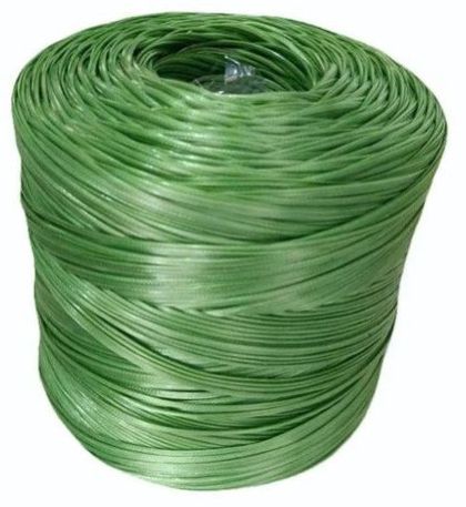 Green Plain Plastic Twine, For Packaging
