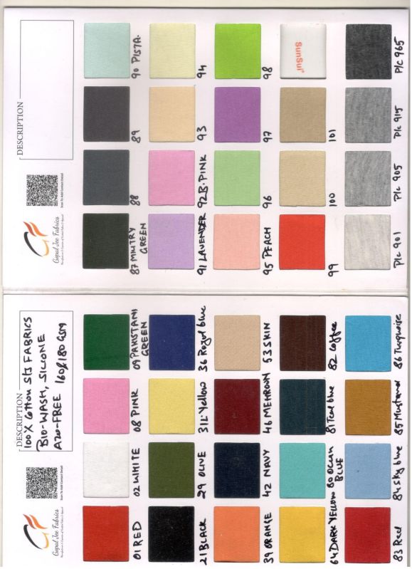 Cotton T-Shirt Fabric