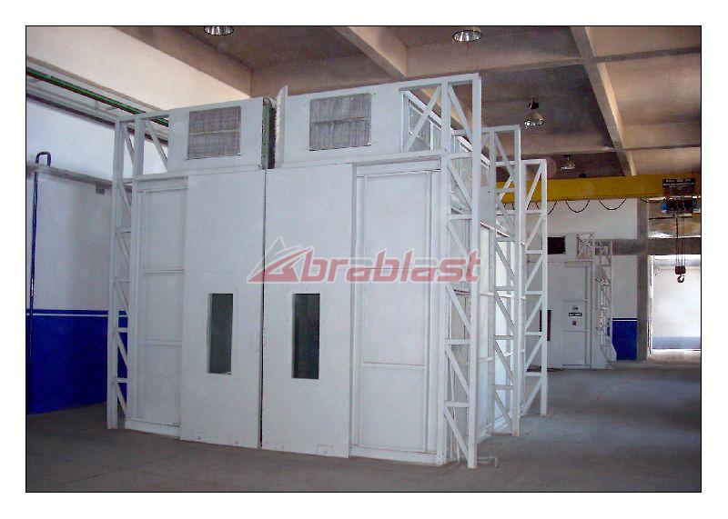 Automobile Paint Spray Booth, For Industrial