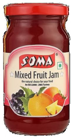 Mixed Fruit Jam For Eating, Home, Restaurant
