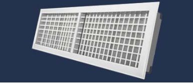 Aluminium Double Deflection Grill