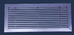 Extruded Aluminium Linear Bar Floor Grille For Fascade Ventilation