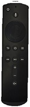 Plastic Fire TV Stick Remotes Control, Color : Black