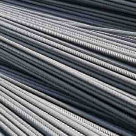 Steel 8MM TMT Bars, Color : Grey for Construction Reinforcement