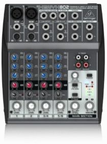 Behringer Analog Mixer 8-Input 2-Bus XENYX-802