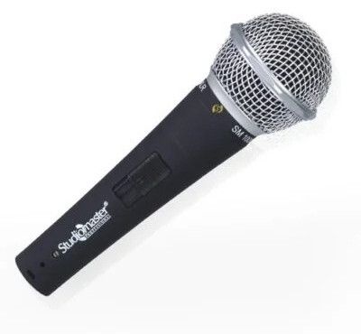Wired Dynamic Microphone Studiomaster Sm 100 Xlr
