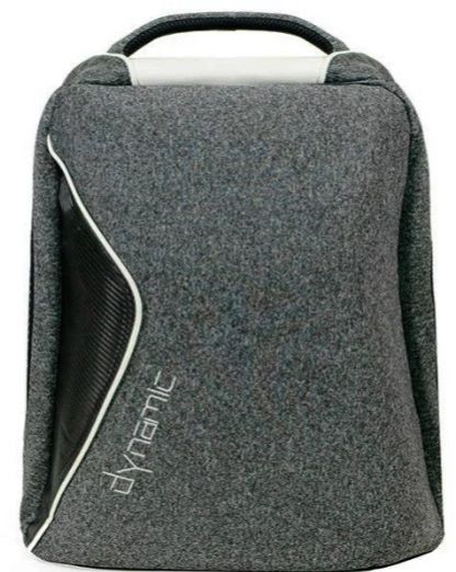 Dynamic 2 Anti-Theft Hard Shell Backpack Grey and White