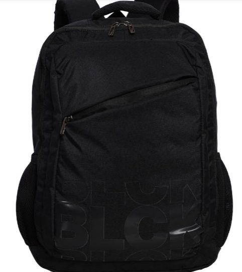 Elegant BLCK01 Square Laptop Backpack & Bags - Black