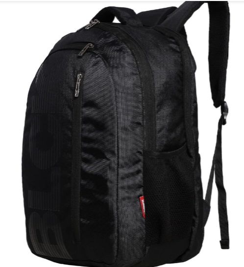 Elegant BLCK01 Vertical Laptop Backpack & Bags - Black