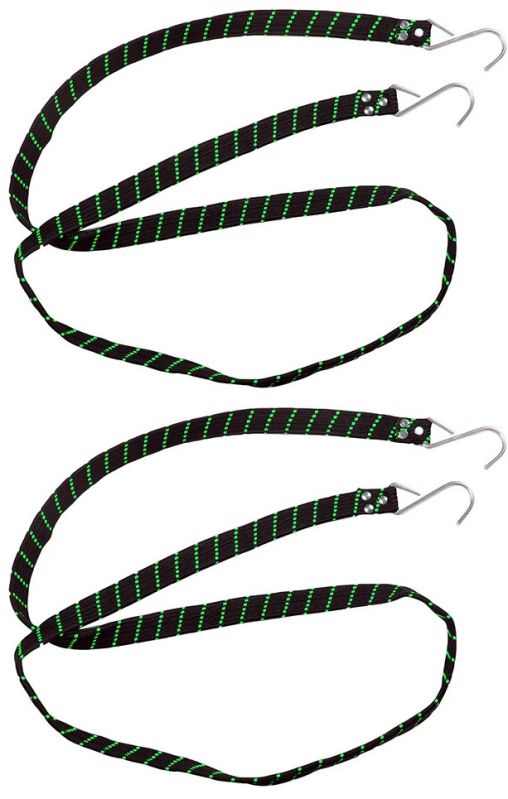 Flat Strap Black (Set of 2)