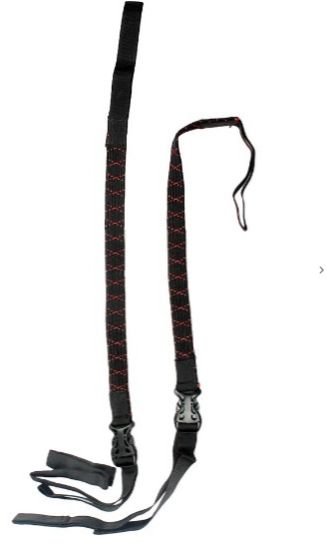 Motorcycle Luggage Straps Black (Set of 2)