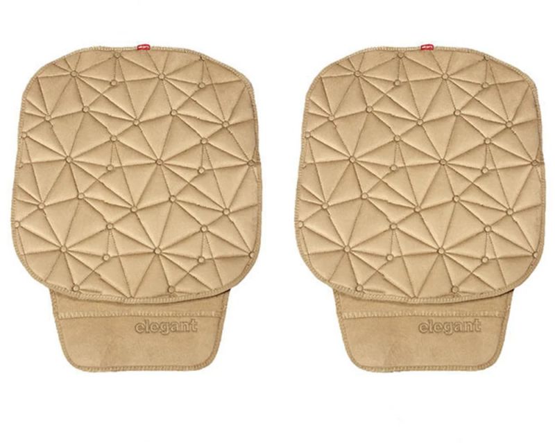 Space Coolpad Car Seat Cushion Beige (Set of 2)