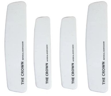 The Crown White Hals Blue Car Door Edge Guard