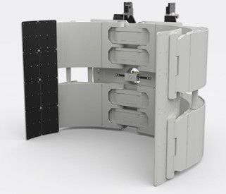 70H-120H Paper Roll Clamps For Forklift Attachments