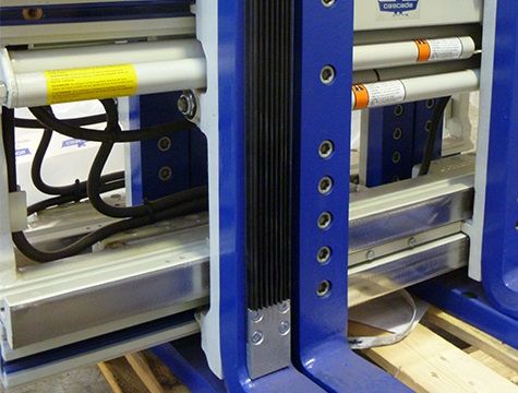Magnetic D-BUMPERS For Pallet Handling Equipment