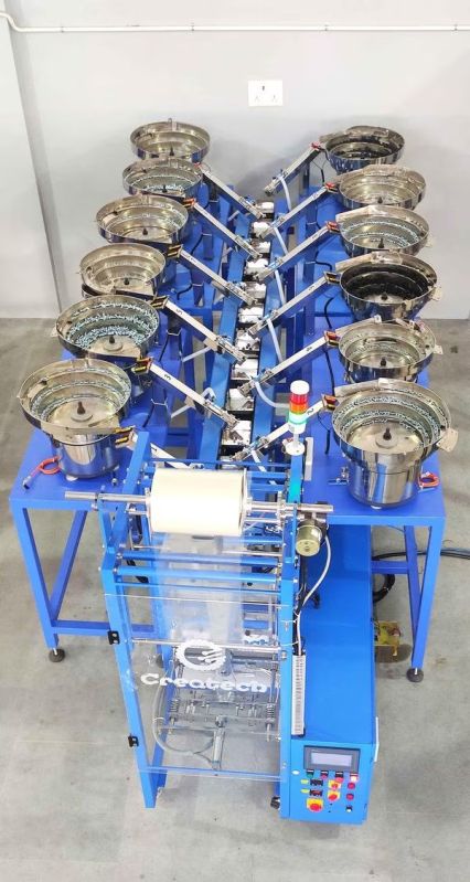 12 Bowl Feeder Counting and Packing Machine