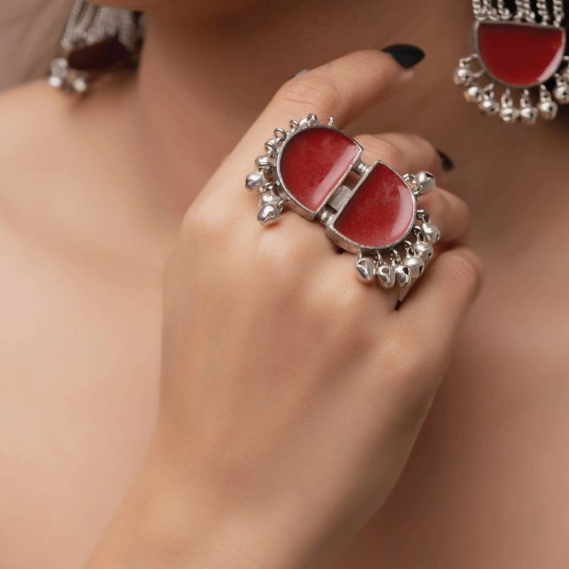 Half Moon Women Ring