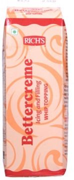 Bettercreme Whipped Topping Cream, Color : White