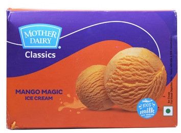 Mother Dairy Mango Magic Ice Cream, Packaging Type : Container