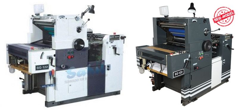 Single Colour Non Woven Bag Printing Machine