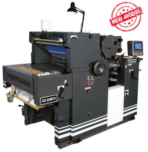 Two Colour Satellite Model Non Woven Bag Printing Machine