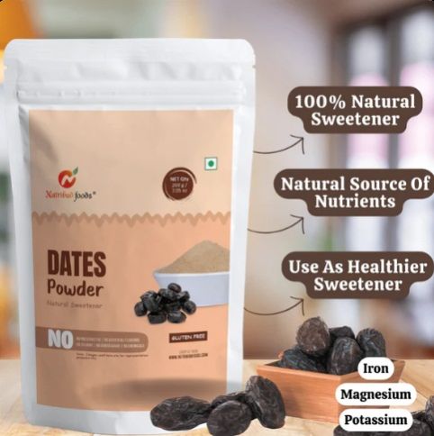 Dates Powder, Color : Brown