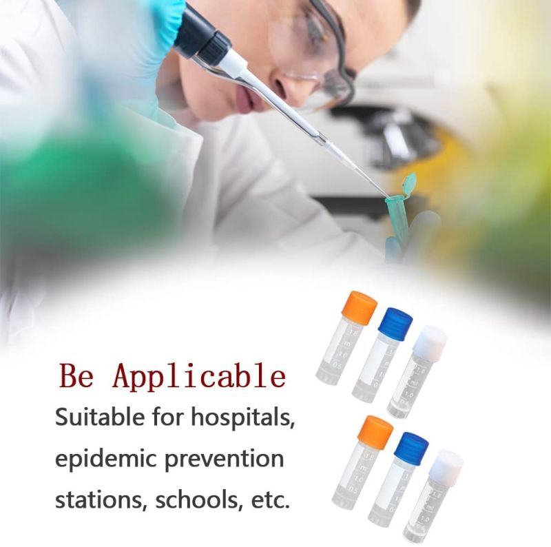 Plastic Clear Test Tubes 1.8 Ml