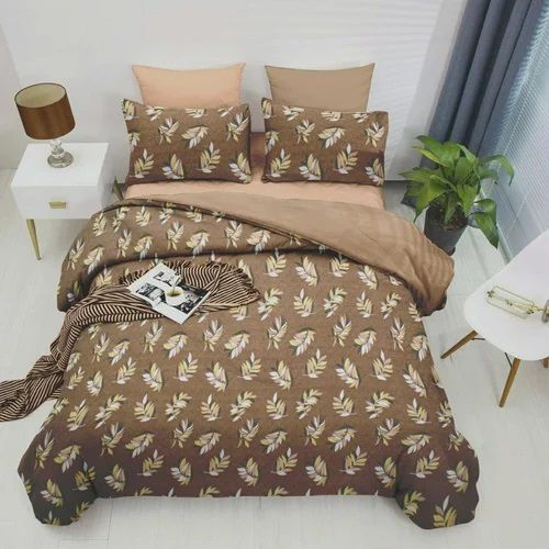Double Bedsheet With Pillow Cover