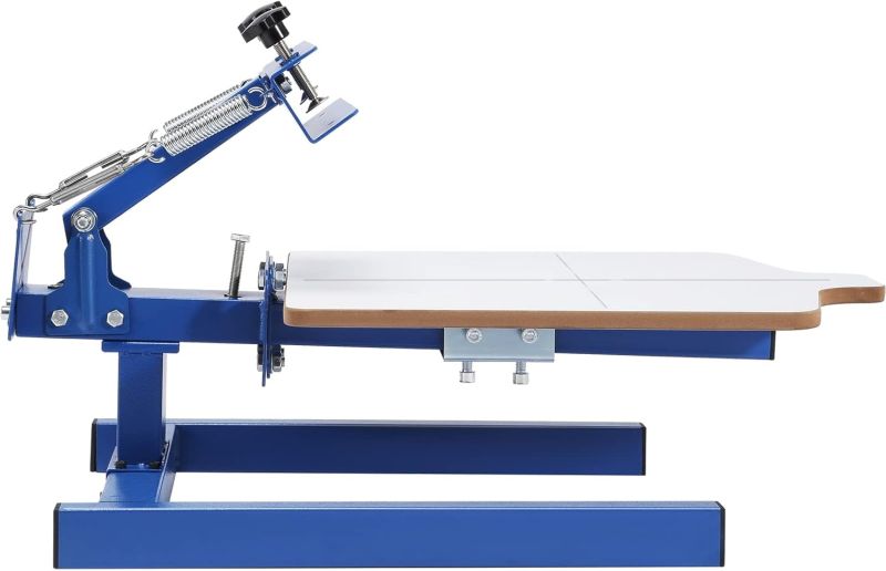 1 Station 1 Color Screen Printing Machine