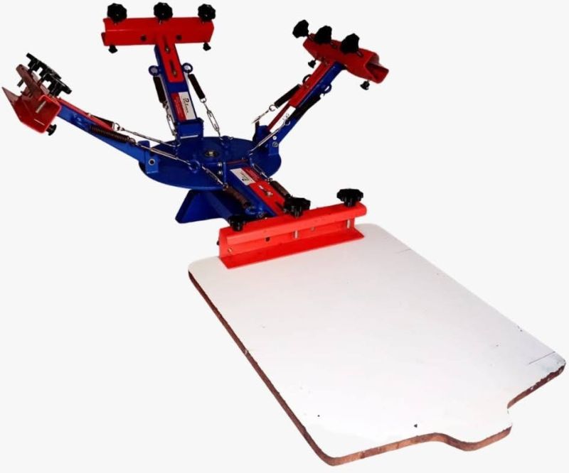 4 Color 1 Station Screen Printing Machine (H.d)